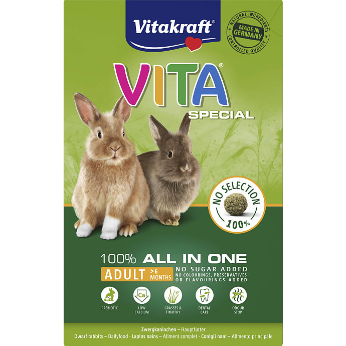 Vitakraft Kaninfoder 600 g