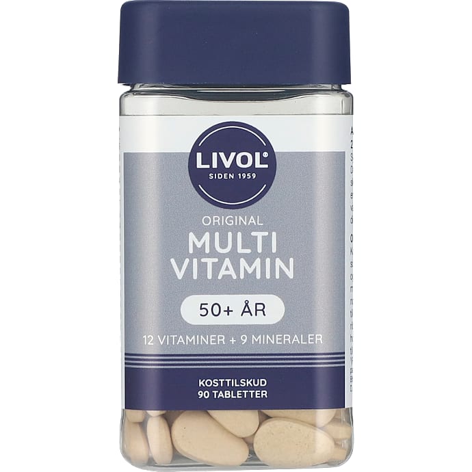 Livol Multivitamin 50+ 90 stk