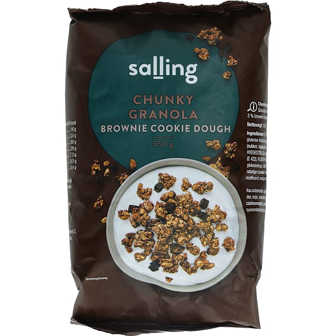 Chunky granola choko & brownie