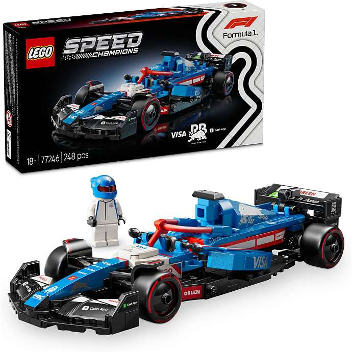 LEGO Speed Champions Visa Cash App RB VCARB 01 77246