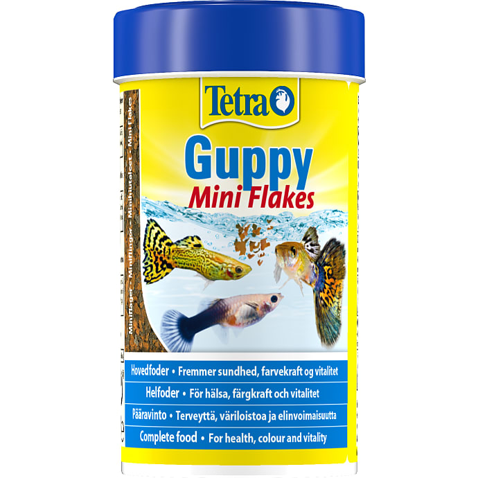Tetra fiskefoder guppy