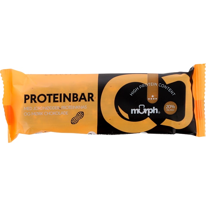 Murph Proteinbar Jordnødder Mørk Chokolade 50 g