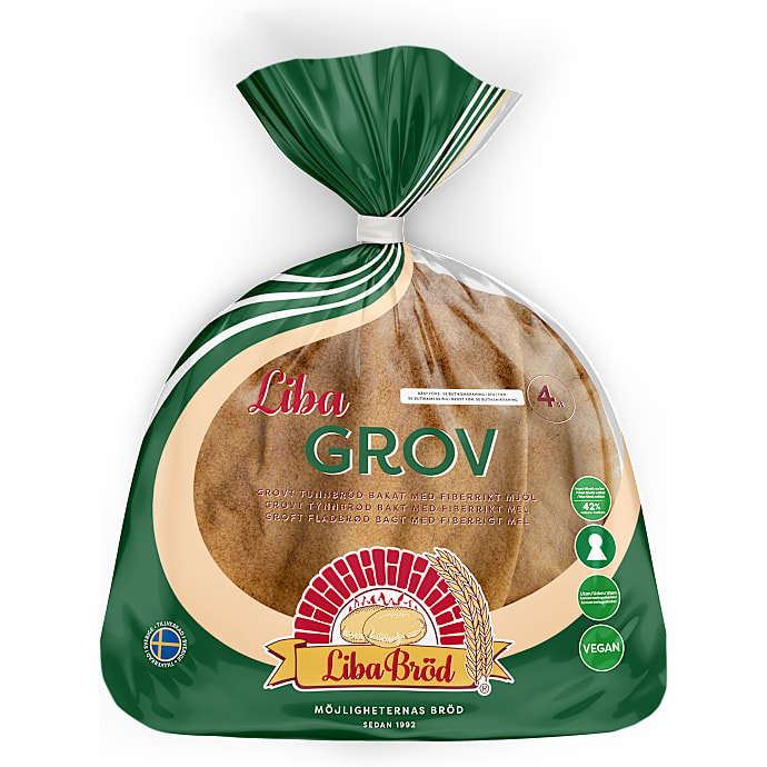 Liba Fuldkornsfladbrød