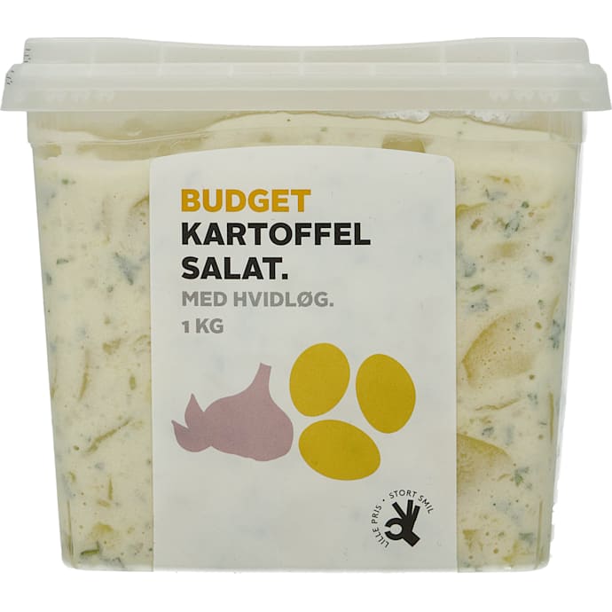 Budget Kartoffelsalat med Hvidløg