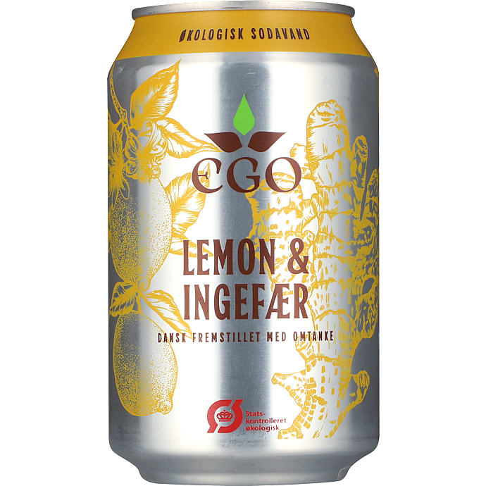 Ego Lemon Ingefær Øko 33 cl