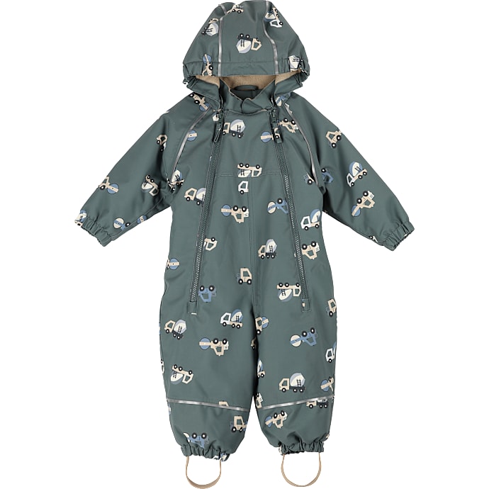 VRS baby flyverdragt str. 74 - grøn