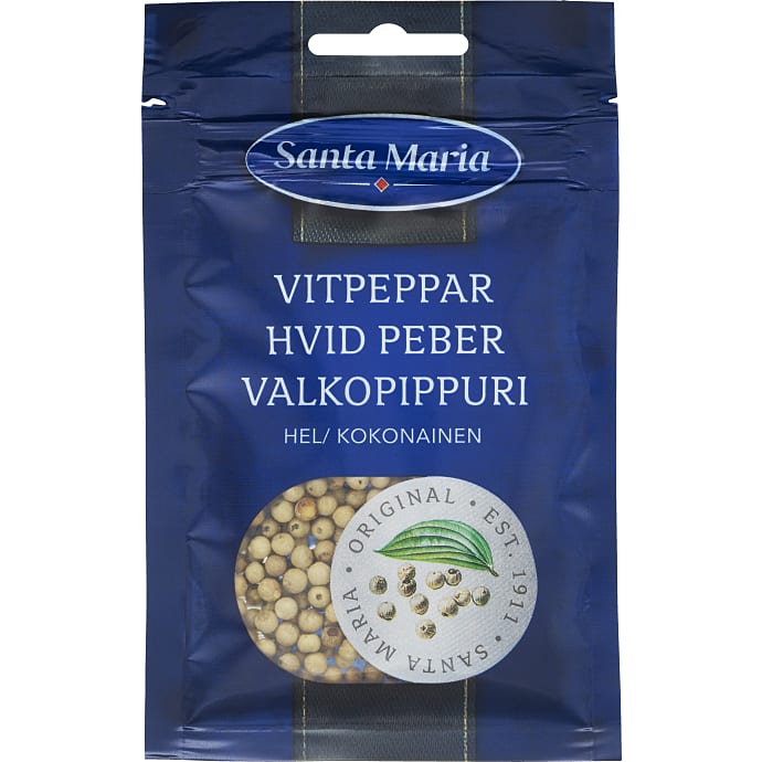 Santa Maria Hele hvid peber