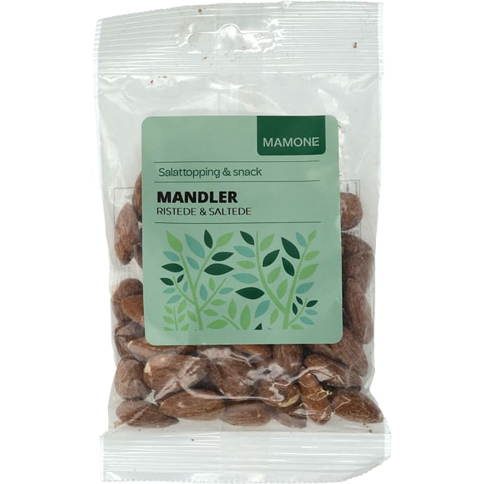 Mamone Ristede og saltede mandler