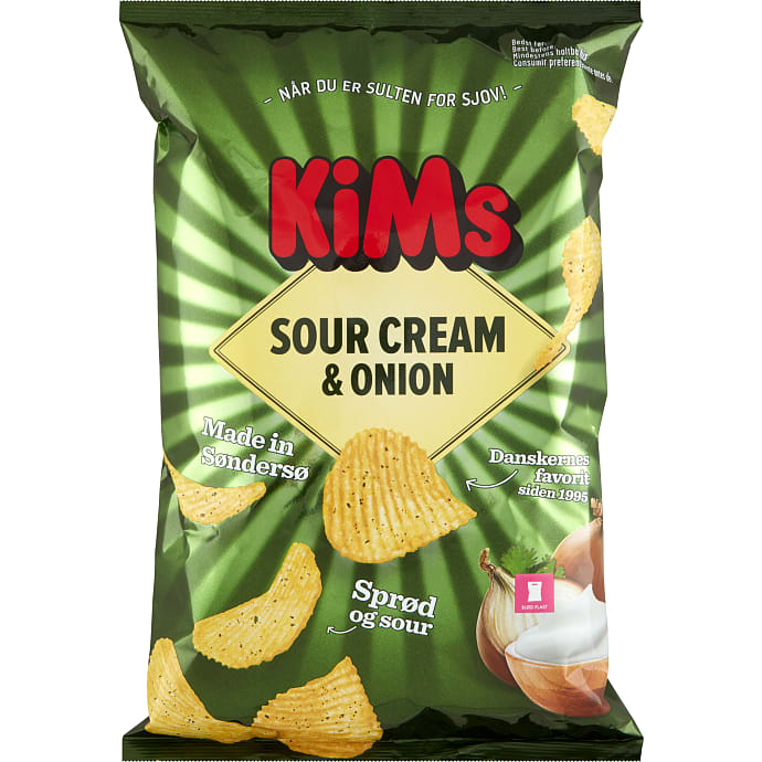Chips m. sour cream & onion