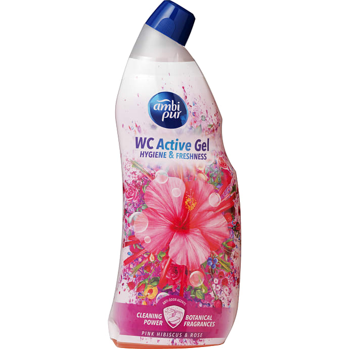 Ambi Pur Toiletrens Pink Hibiscus and Rose 750 ml