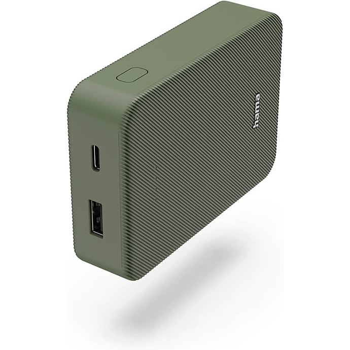 HAMA Powerbank 10.000 mAh Grøn