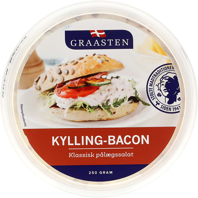 Graasten Kylling- og baconsalat 250 g