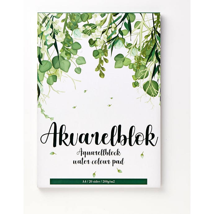 Artist akvarelblok A4