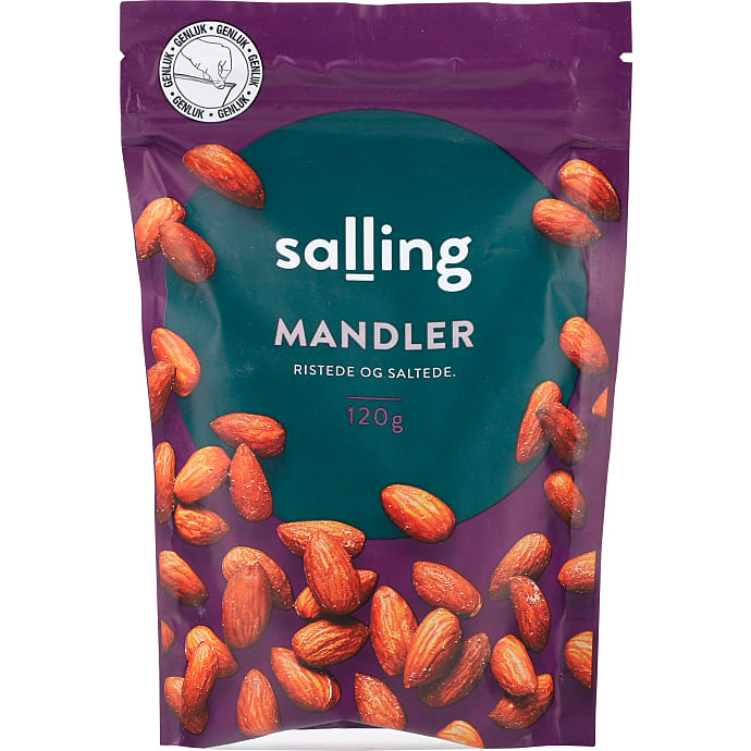 Salling Ristede Mandler m. salt