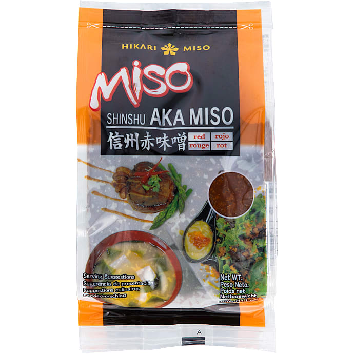 Rød misopasta