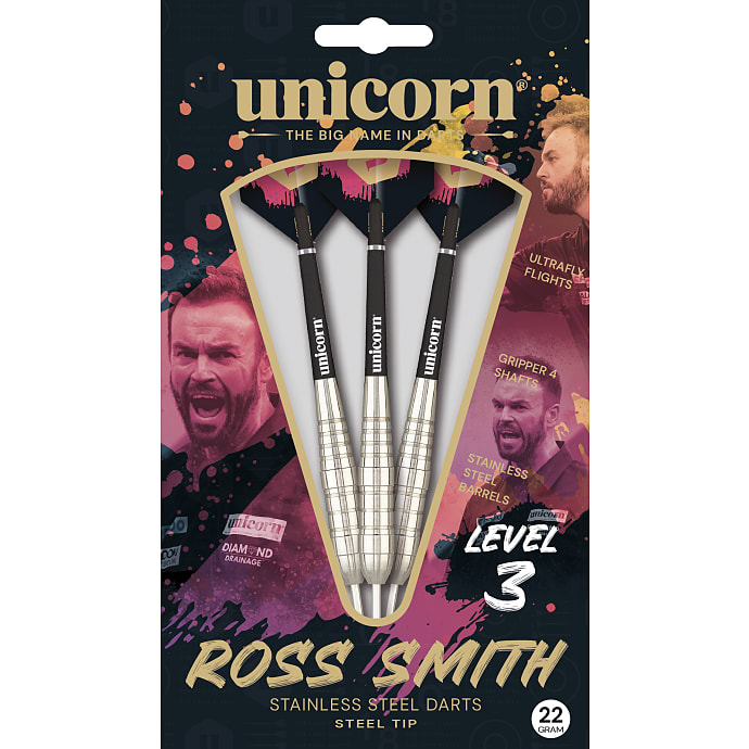 Unicorn Ross Smith Dartpile Rustfrit Stål 3-pak