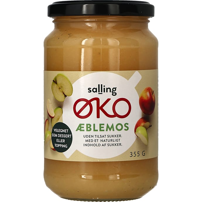 Æblemos u. tilsat sukker øko
