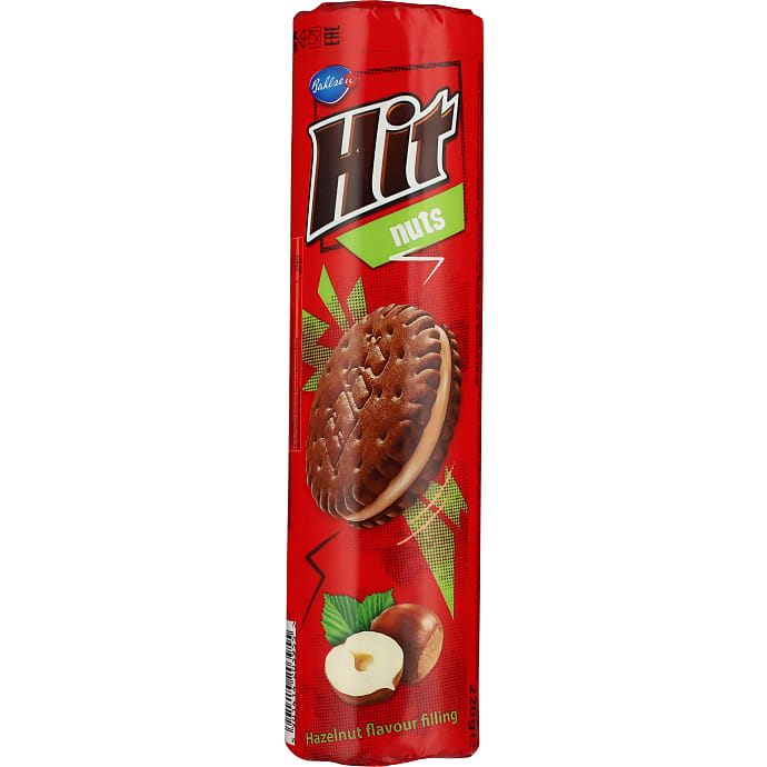 Bahlsen Kiks m. Hasselnøddecreme 220 g