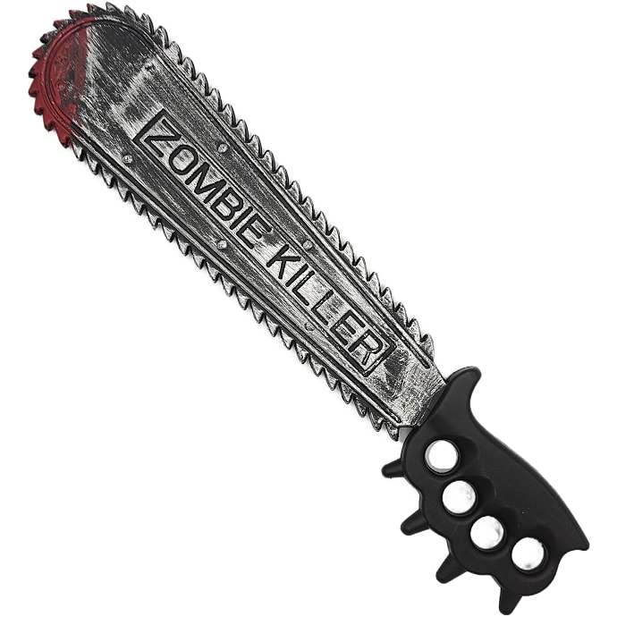 Halloween zombie kniv L: 50 cm - flere varianter - assorteret