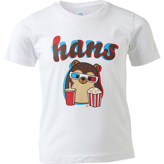 Squishmallows T-shirt str. 122/128 - hvid