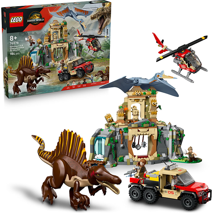 LEGO Jurassic World 76976 Spinosaurus og Quetzalcoatlus