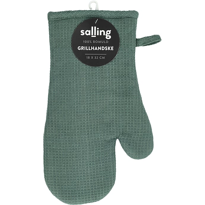 Salling Grillhandske grøn