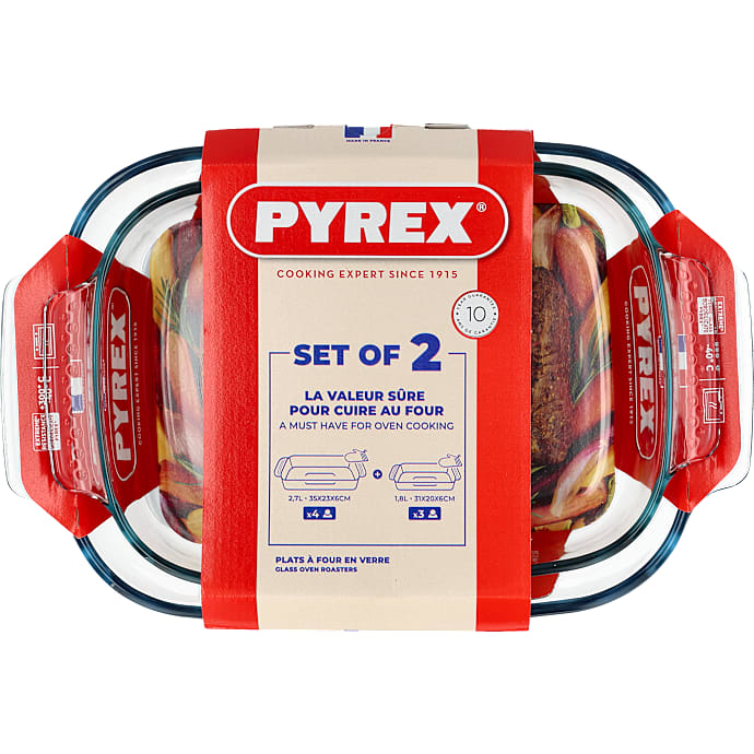 Pyrex ovnfade 2-pak