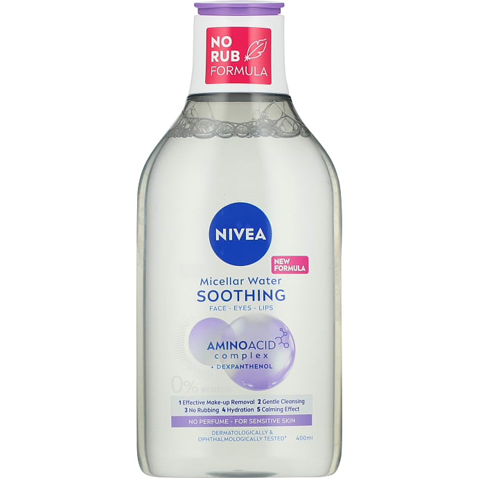 Nivea Rensevand Sensitiv Hud Parfumefri 400 ml