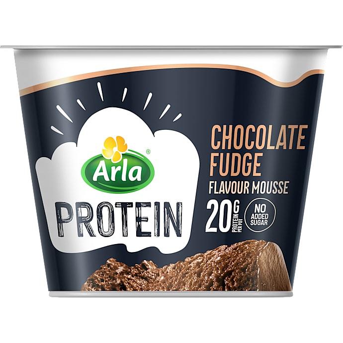 Protein chokolademousse m. chokolade fudgesmag 1,8% fedt laktosefri