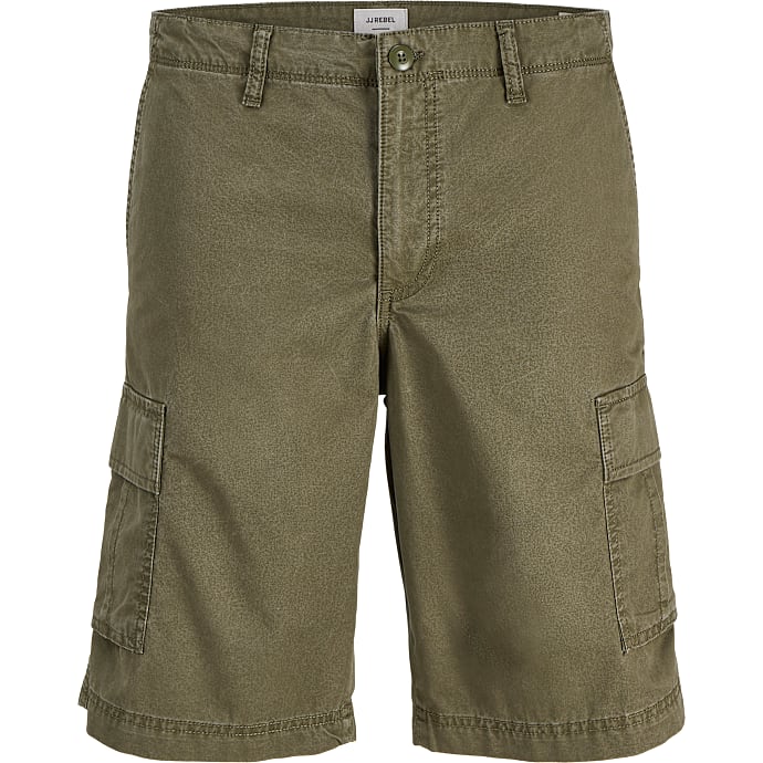 JJ REBEL Herre Shorts Bomuld Str. L Mørkegrøn