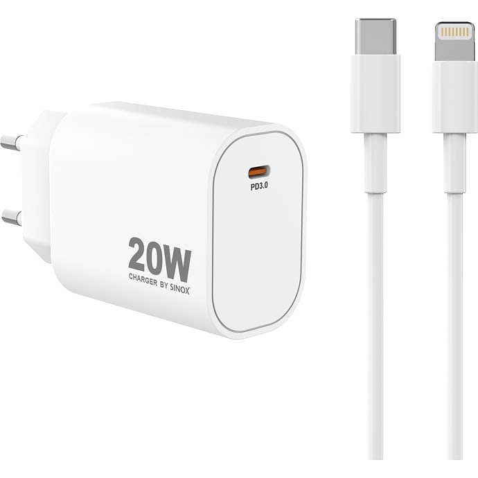 Sinox PRO 20W USB-C PD oplader