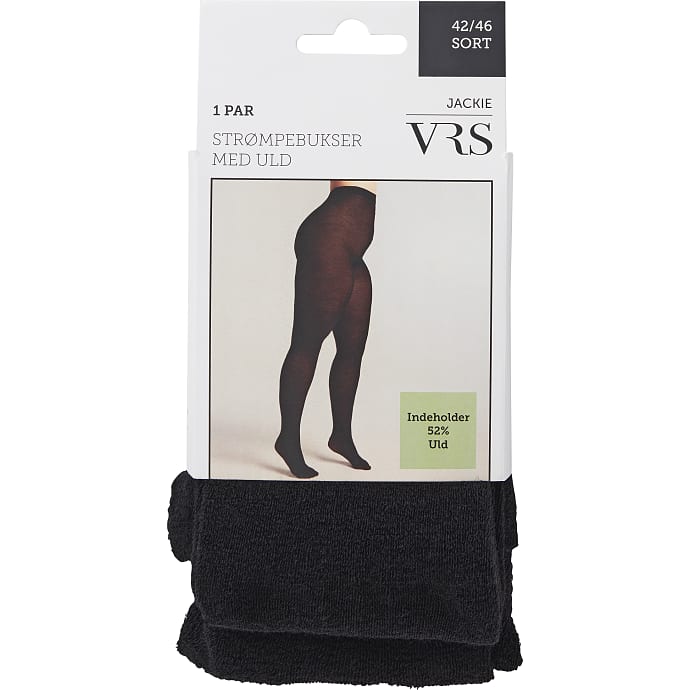 VRS Woman Jackie Strømpebukser str. 42/46 Sort 1 stk