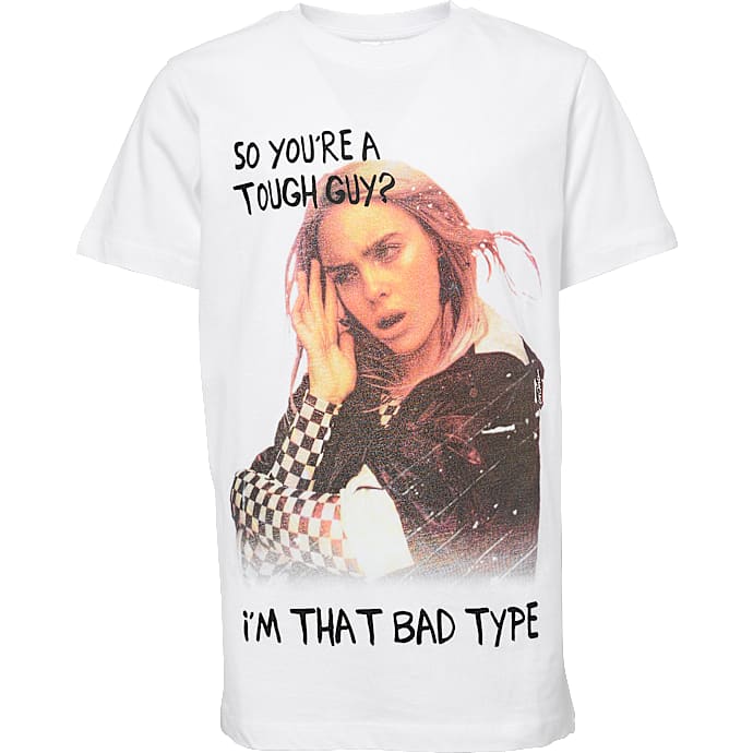 Sid Maurer T-shirt str. 122/128 - hvid