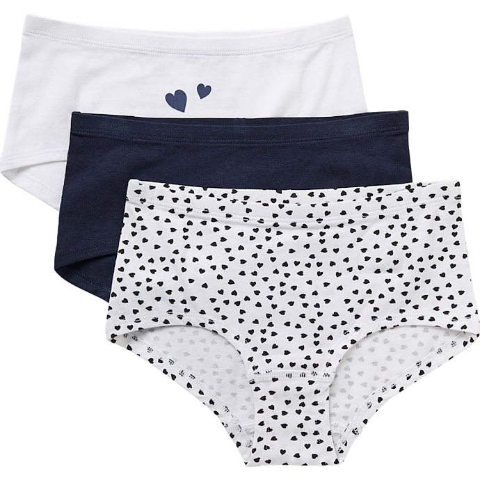 VRS Kids Basic Hipsters 3-pak str. 98/104