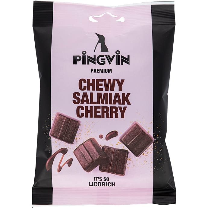 Chewy Salmiak Cherry lakrids
