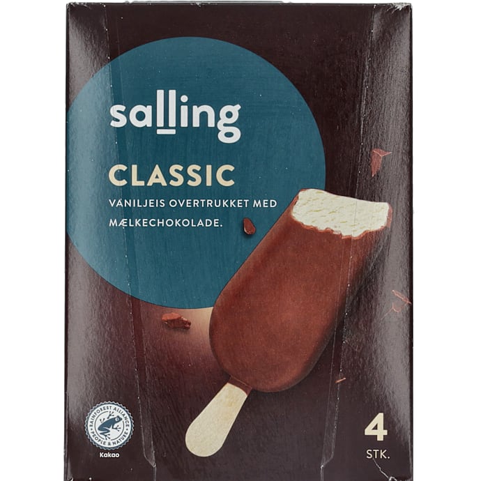 Salling Mælkeispinde vanilje og chokolade