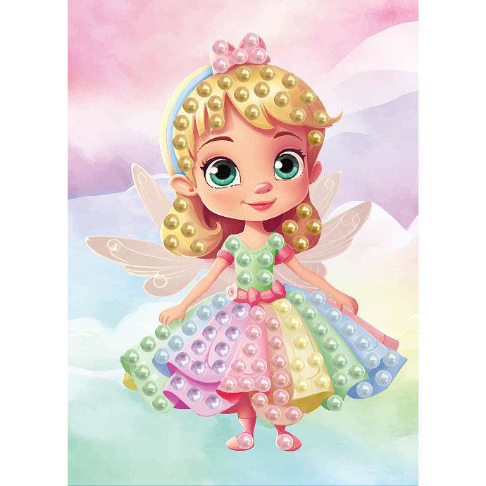 Wolly Sewing Diamond Art Prinsesse