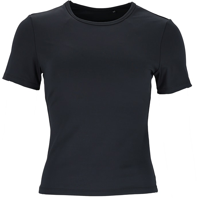 VRS dame sports T-shirt med BH str. M - sort