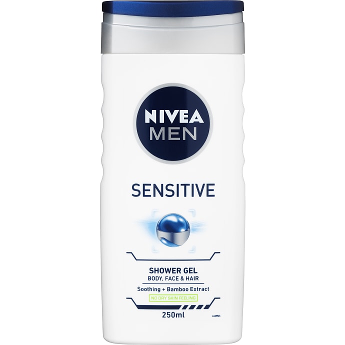 Nivea, 3-i-1 shower gel m. bambusekstrakt sensitiv hud