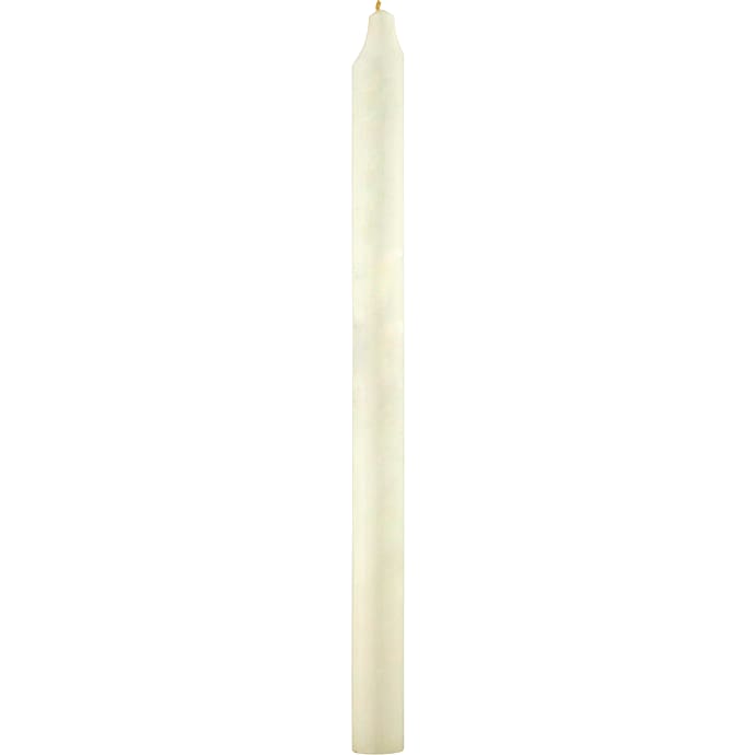 Stagelys hvid 2x29 cm