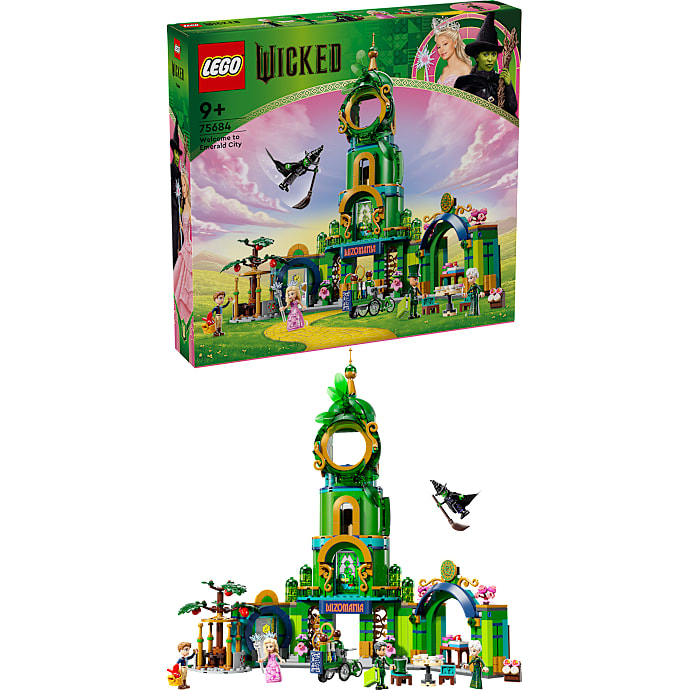 LEGO Wicked Velkommen til Emerald City Samlerlegetøj 75684