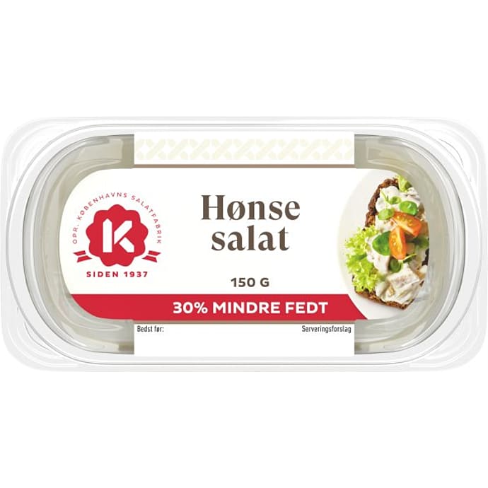 Hønsesalat fedtreduceret
