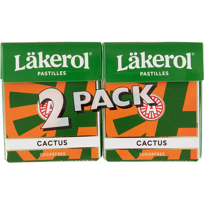 Lakridspastiller m. kaktussmag sukkerfri
