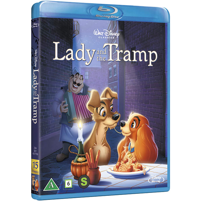 Disney Lady og Vagabonden Blu-ray