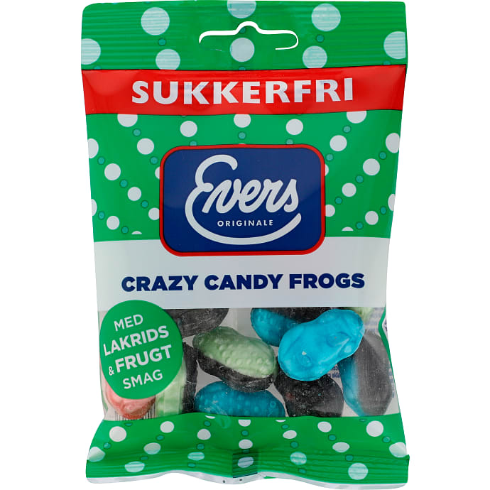 Blandede bolcher m. lakrids- og frugtsmag sukkerfri