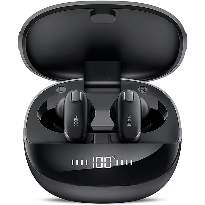 MIXX Mini Charge 2 Trådløse In-Ear Høretelefoner Sort