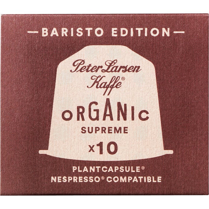 Peter Larsen Kaffe Supreme kaffekapsler 10 stk
