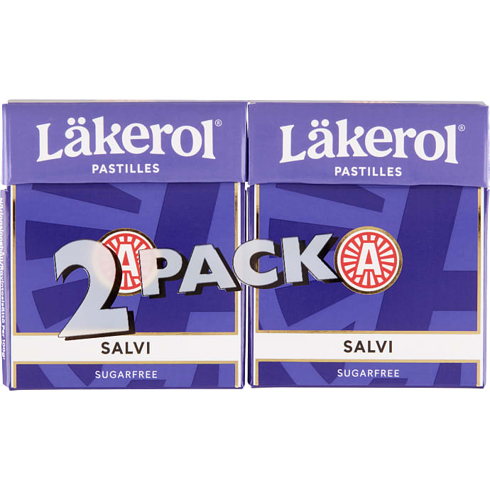 Lakridspastiller m. violsmag sukkerfri