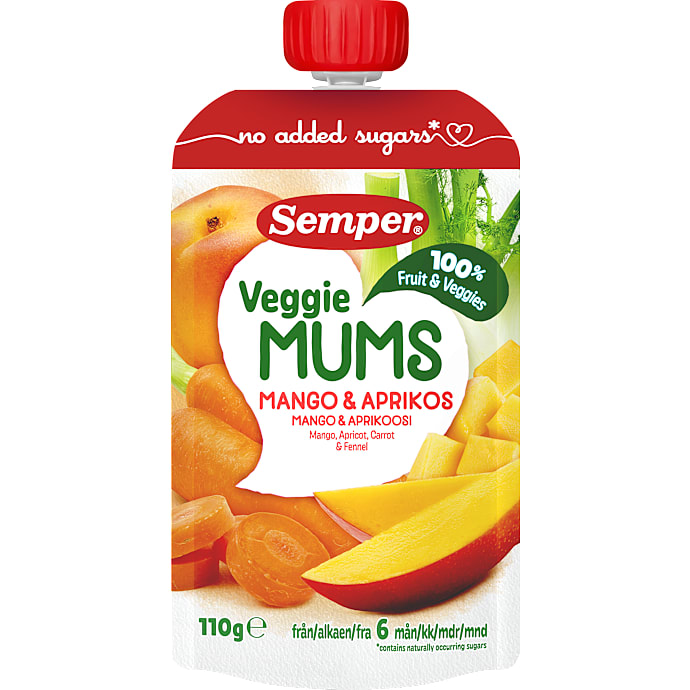 Smoothie m. mango, gulerod, abrikos og fennikel