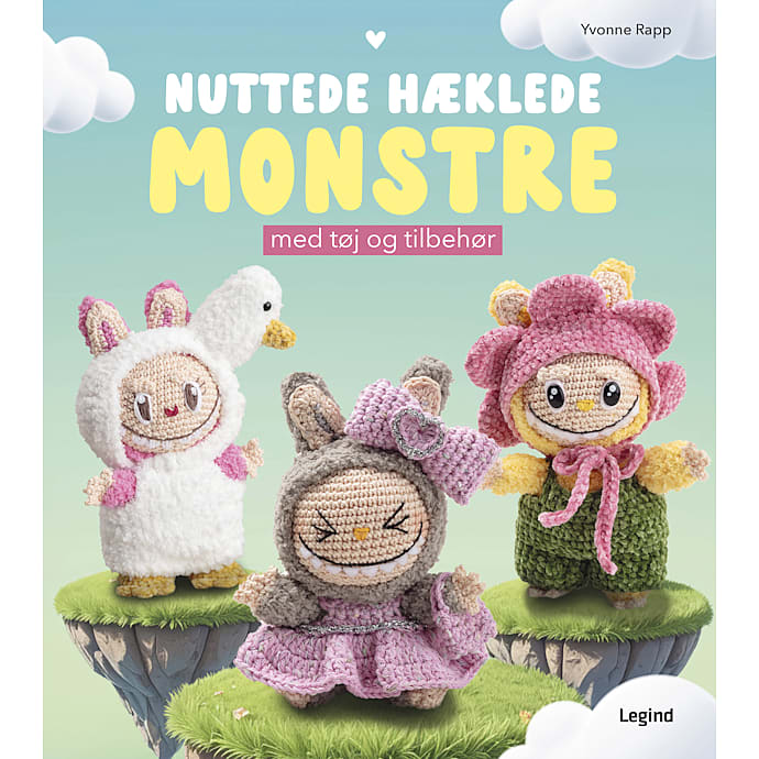 Legind Nuttede hæklede monstre